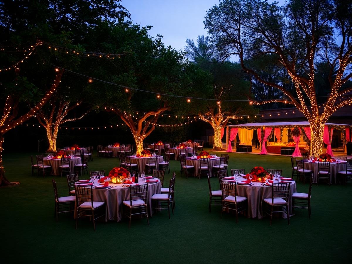 Traditional Indian mandap